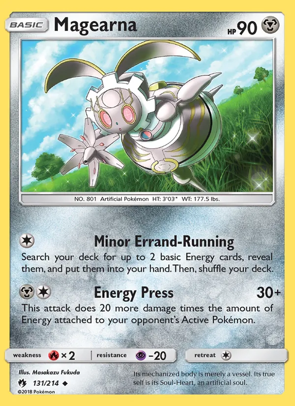 Magearna Pokémon card