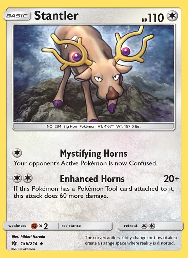Stantler card