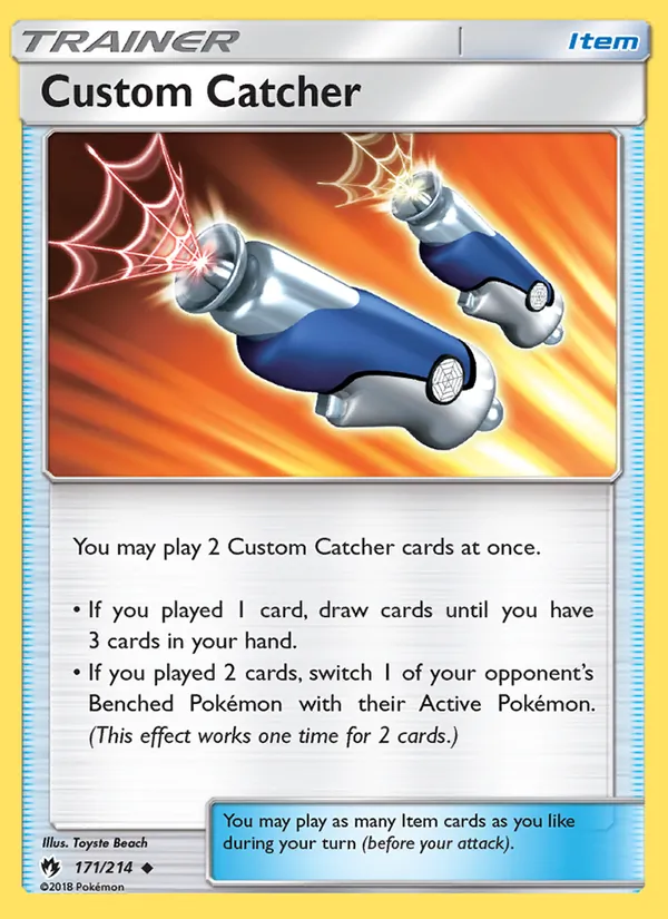 Custom Catcher card