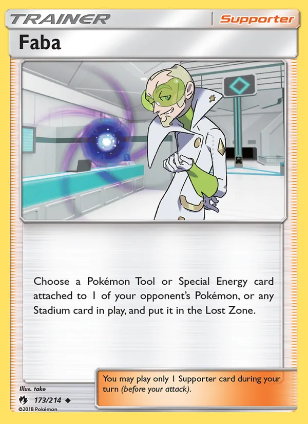 Faba card