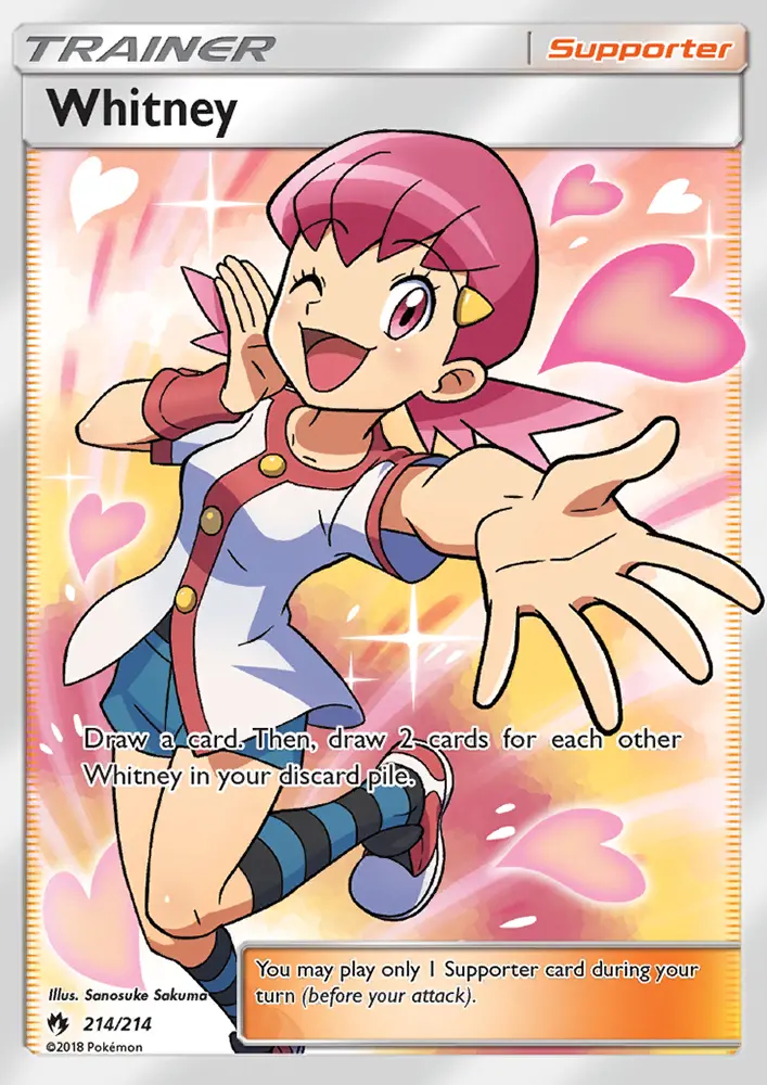 Whitney Pokémon card