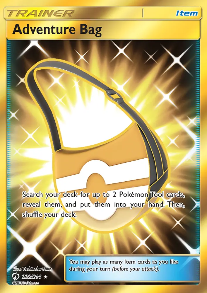 Adventure Bag Pokémon card