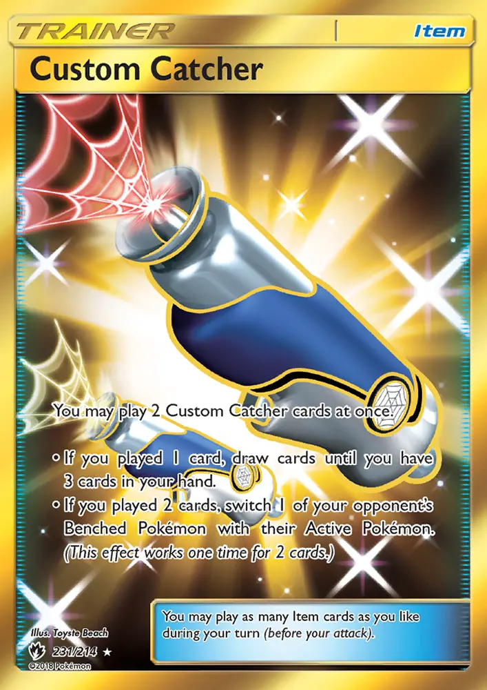 Custom Catcher Pokémon card