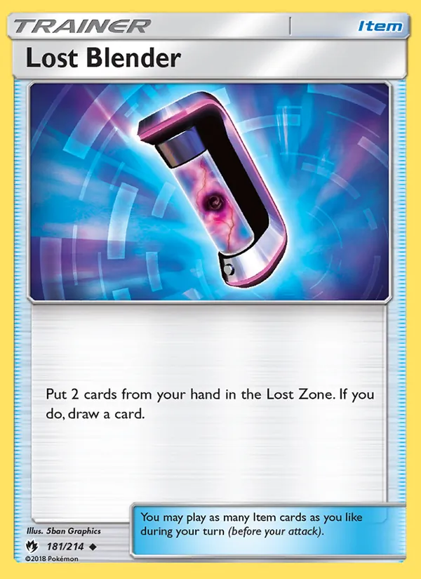 Lost Blender card
