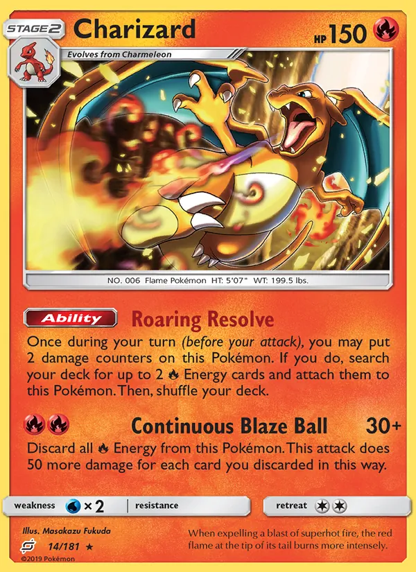 Charizard Pokémon card