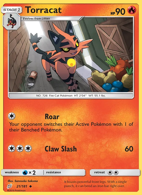 Torracat card