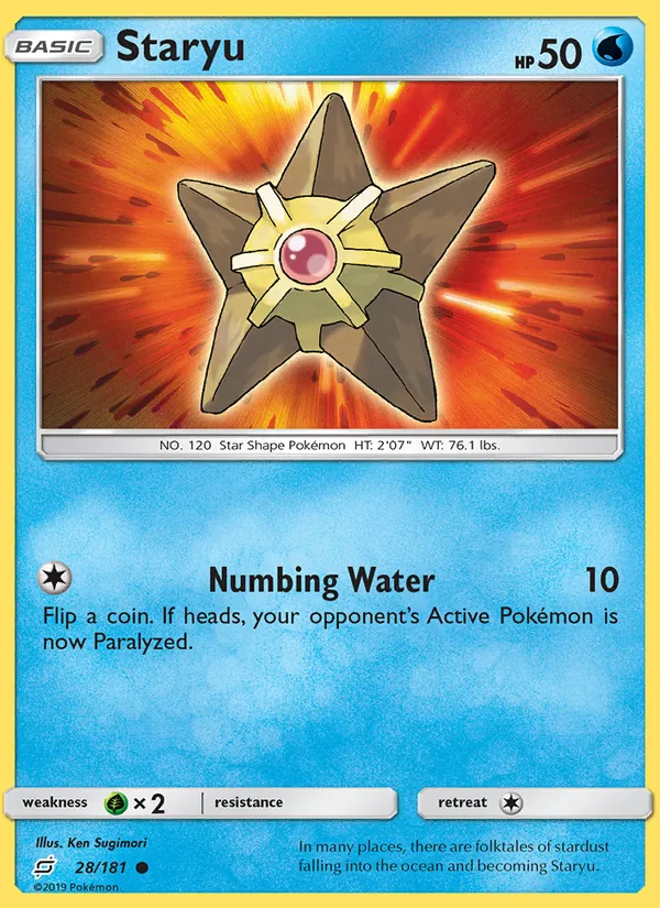 Staryu card