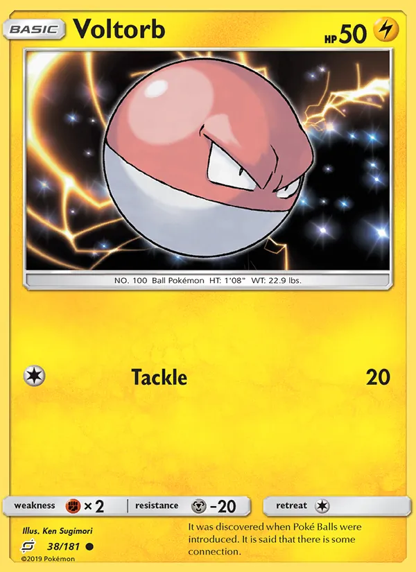 Voltorb Pokémon card