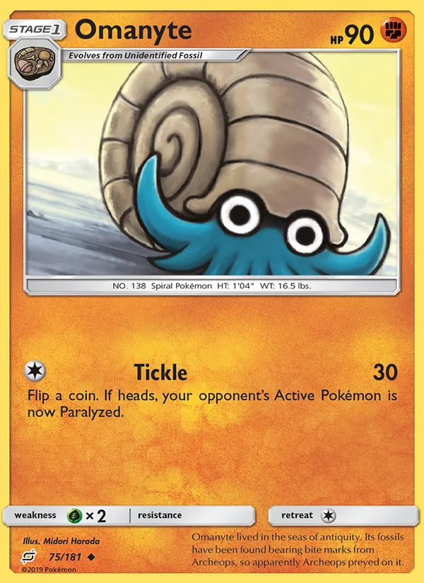 Omanyte card