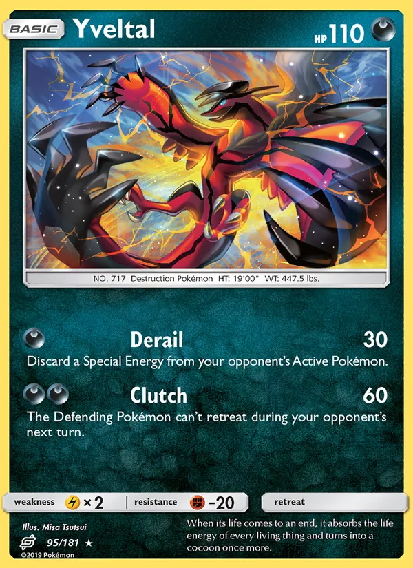 Yveltal Pokémon card
