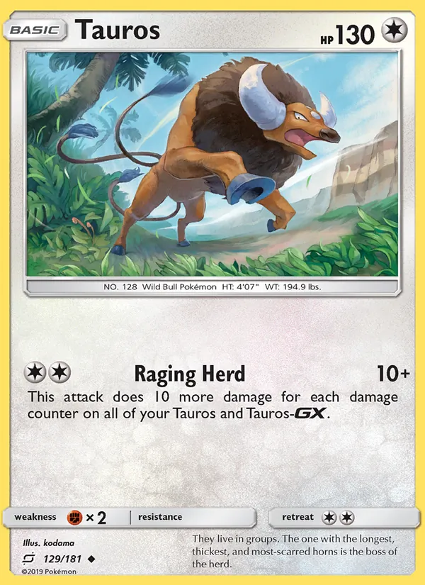 Tauros card