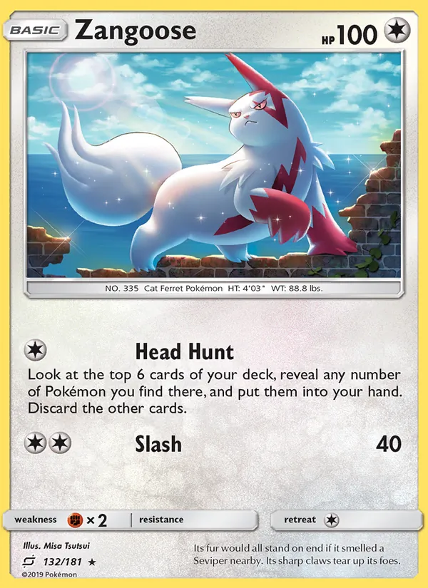 Zangoose card