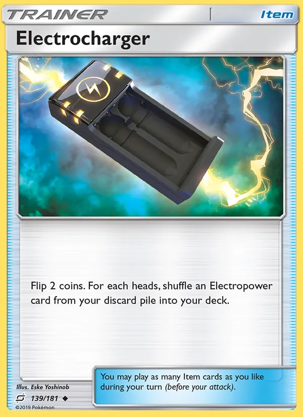 Electrocharger card