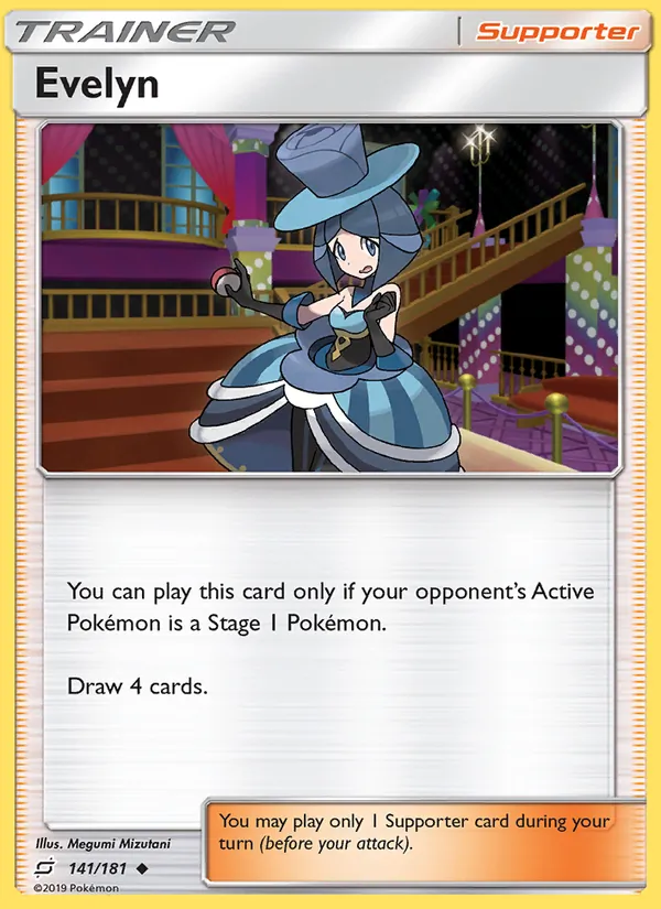 Evelyn card