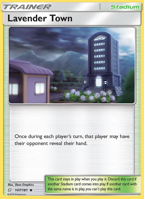 Lavender Town card