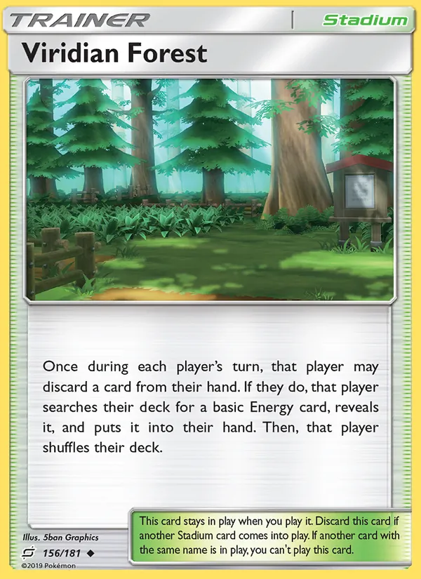 Viridian Forest card