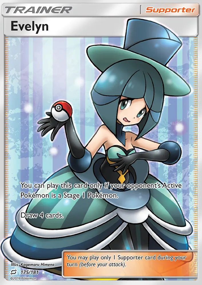 Evelyn Pokémon card