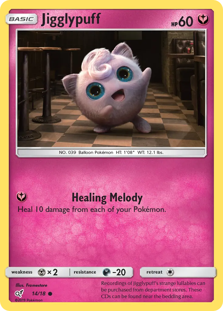 Jigglypuff Pokémon card
