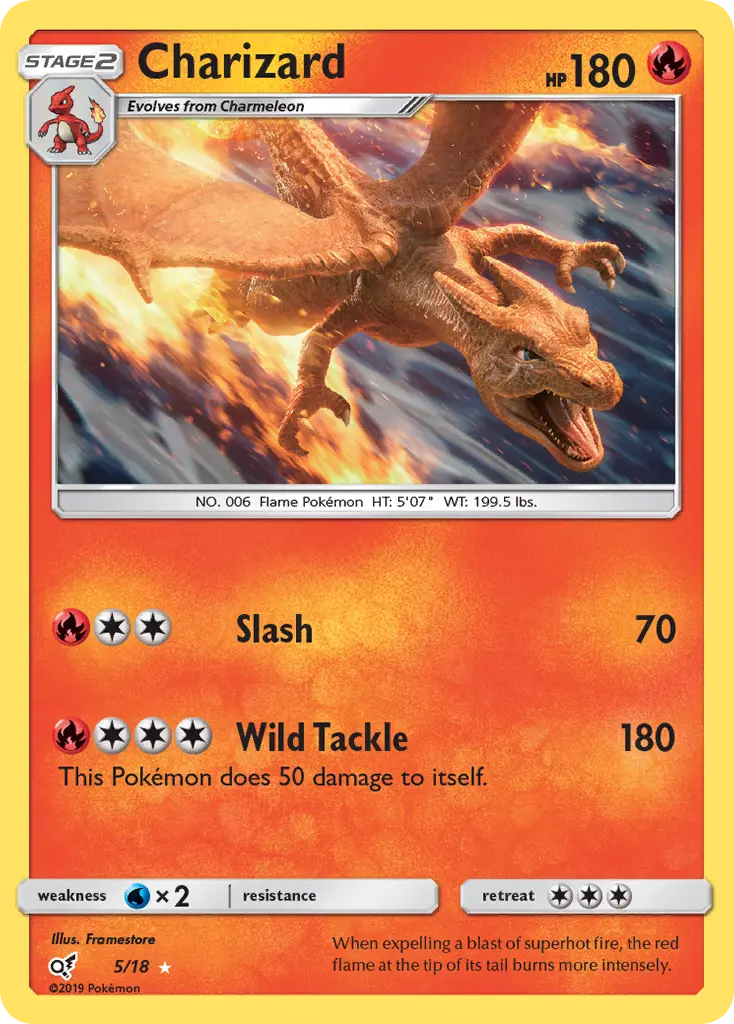 Charizard Pokémon card
