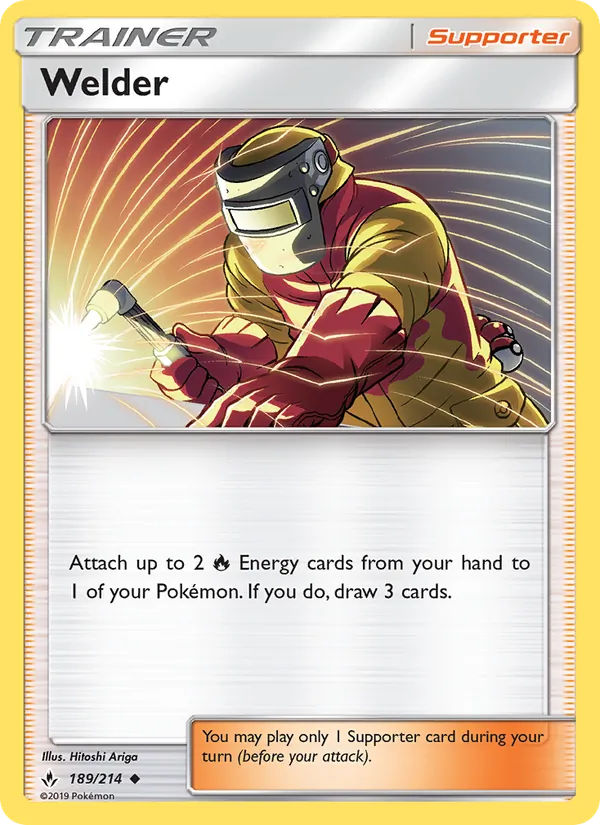 Welder card
