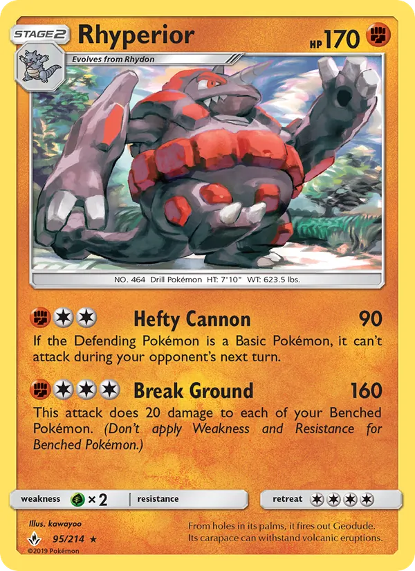 Rhyperior card