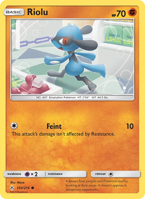 Riolu card