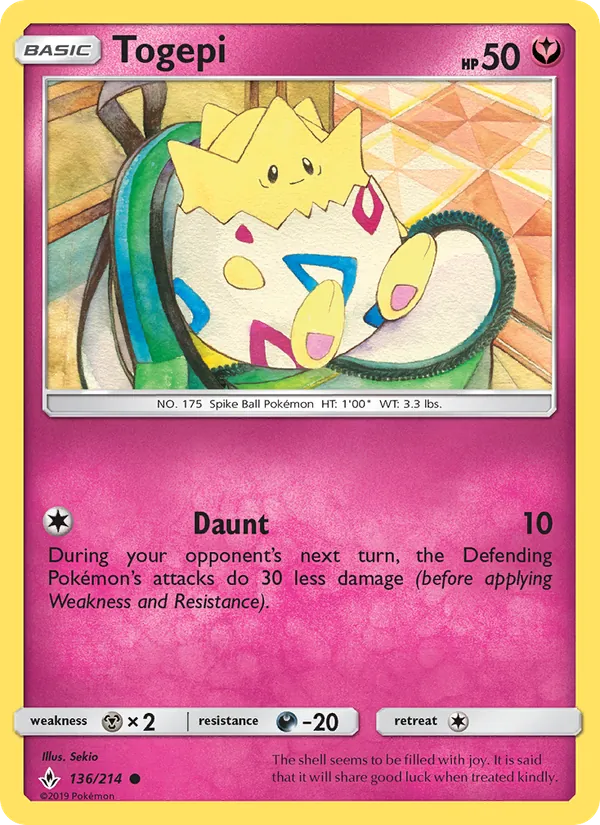 Togepi Pokémon card