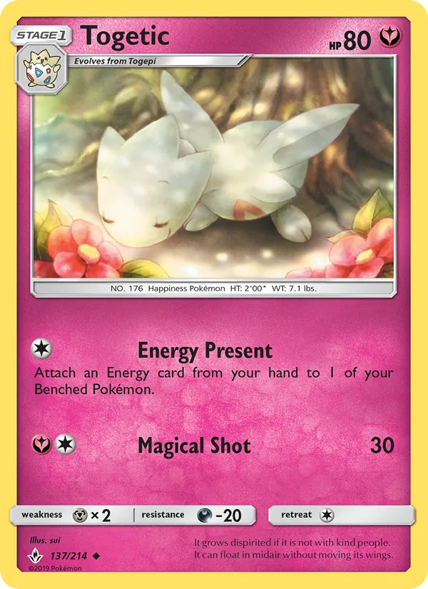Togetic Pokémon card