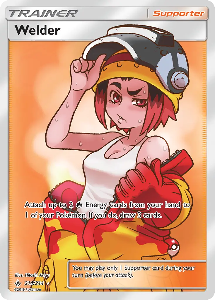 Welder Pokémon card