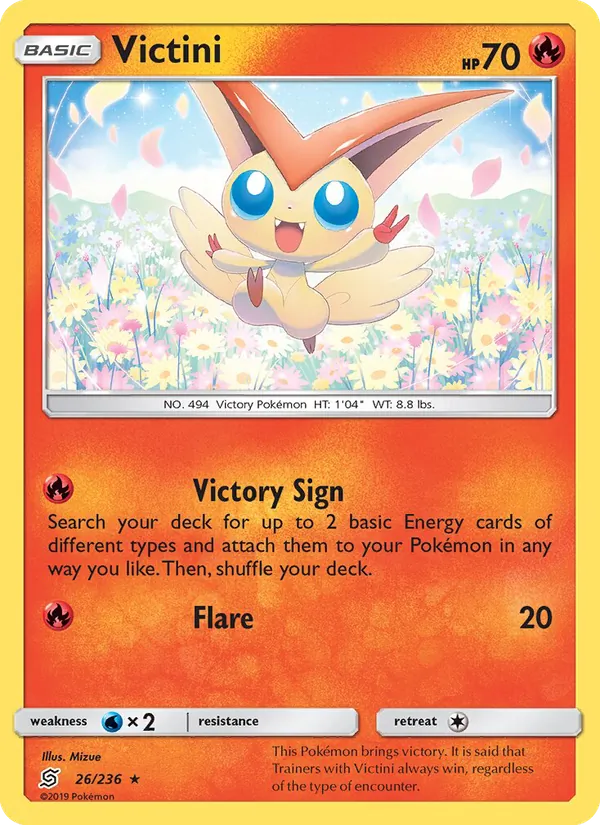 Victini card