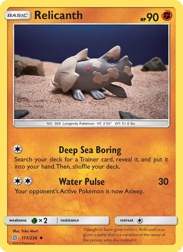 Relicanth card