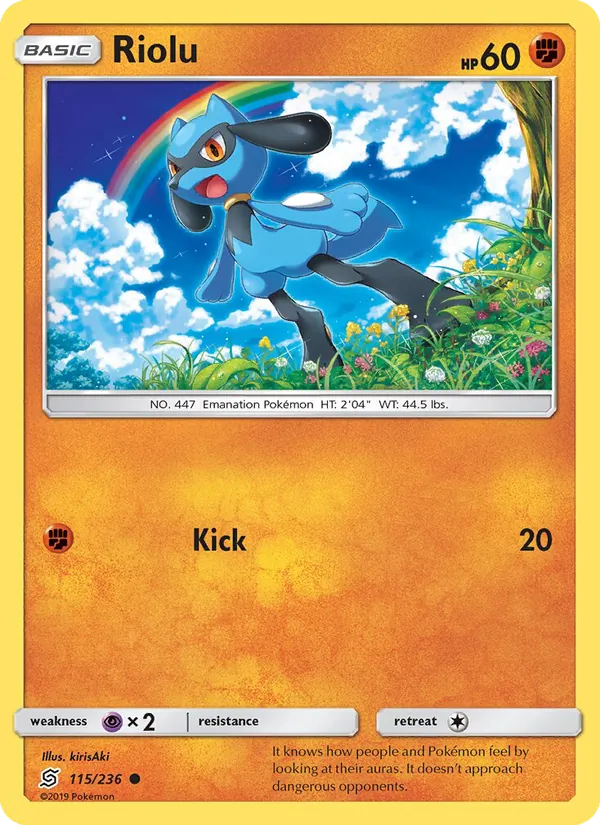 Riolu card