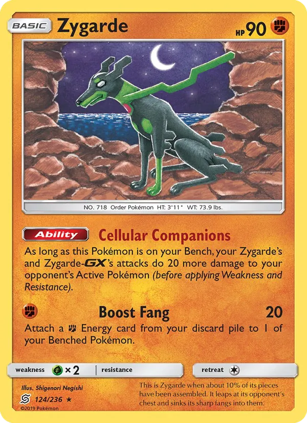 Zygarde card