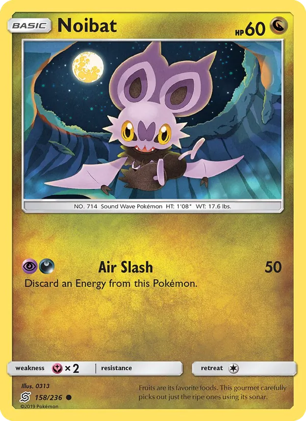 Noibat Pokémon card