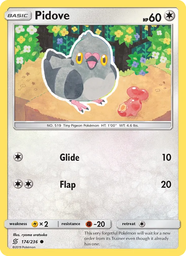 Pidove Pokémon card