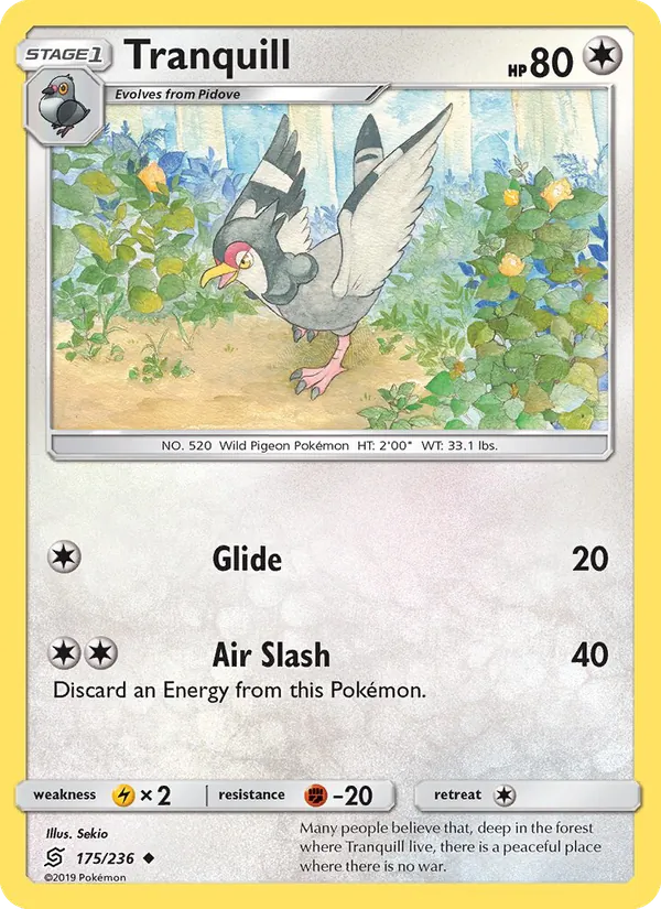 Tranquill card
