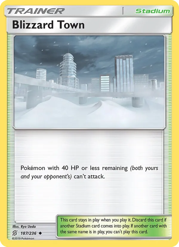 Blizzard Town card
