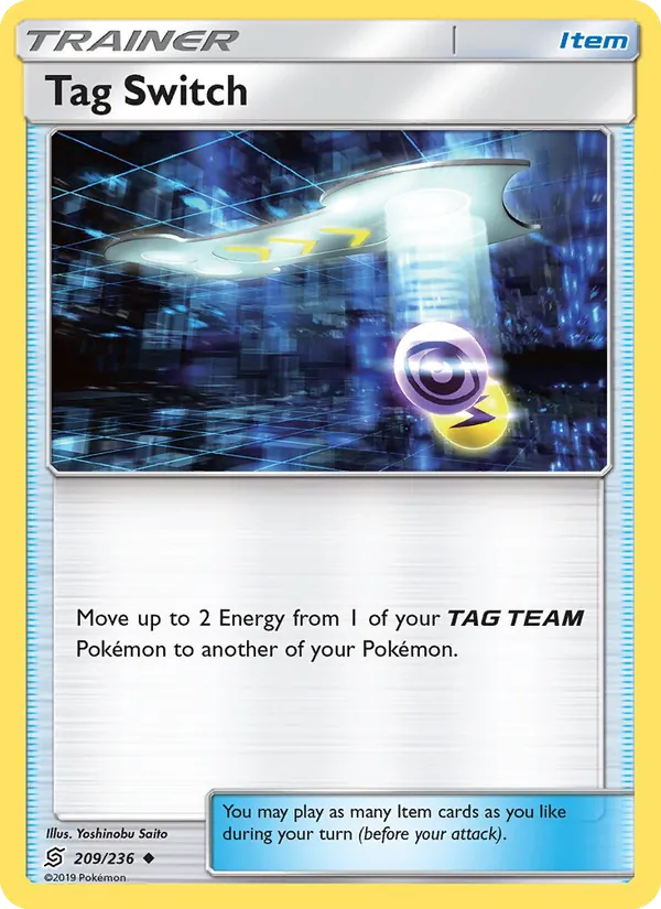 Tag Switch card