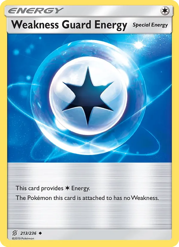 Weakness Guard Energy card