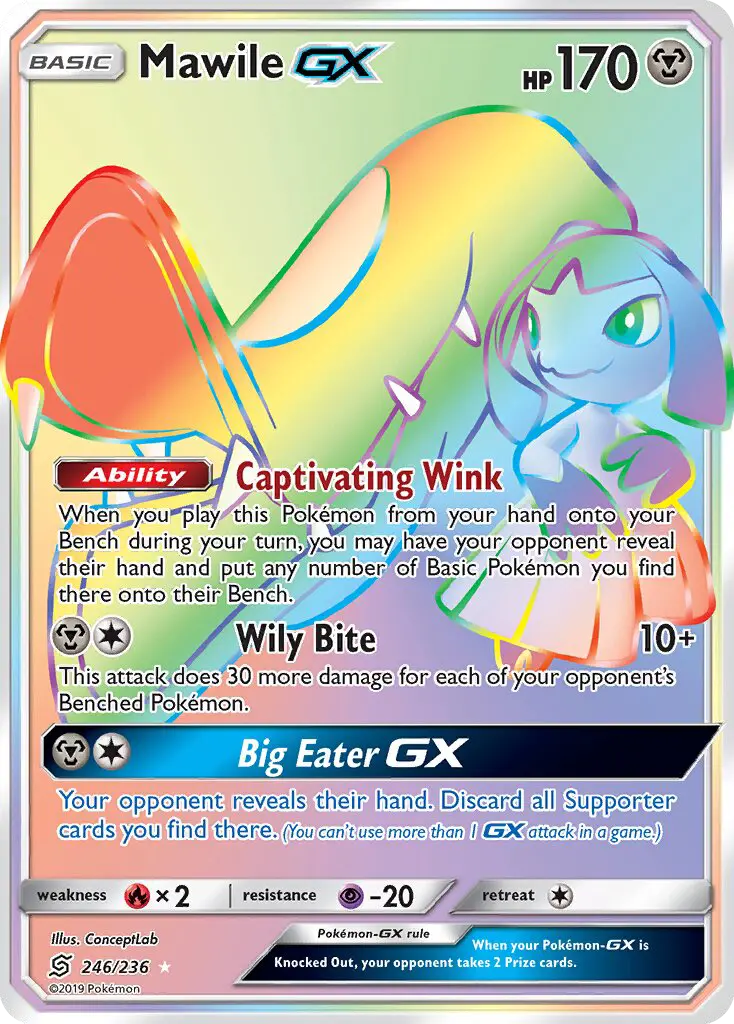 Mawile GX Pokémon card