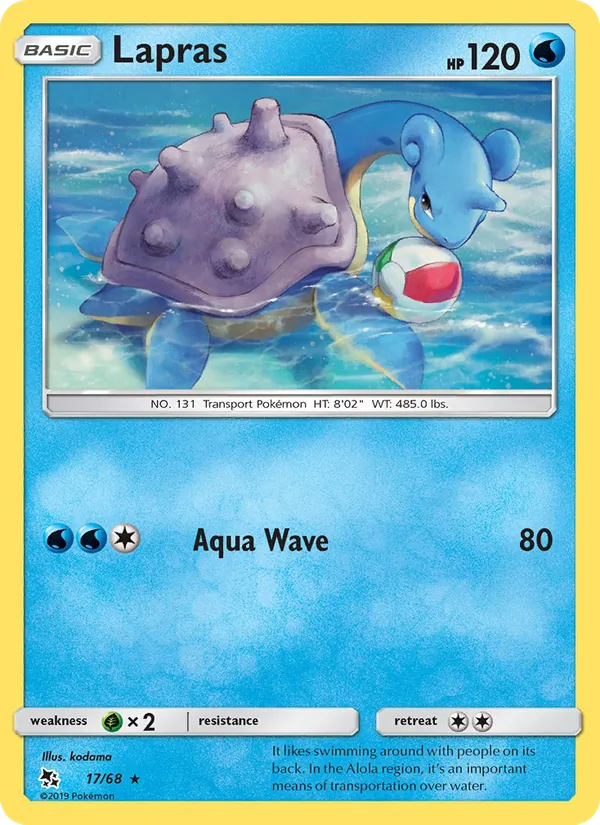 Lapras card