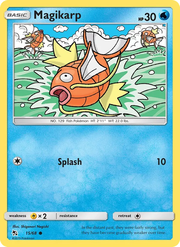 Magikarp Pokémon card