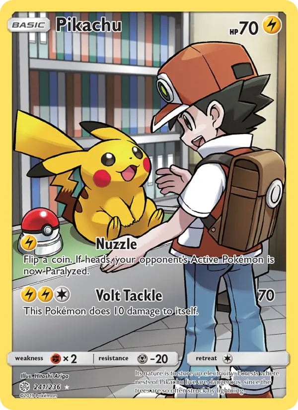 Pikachu Pokémon card