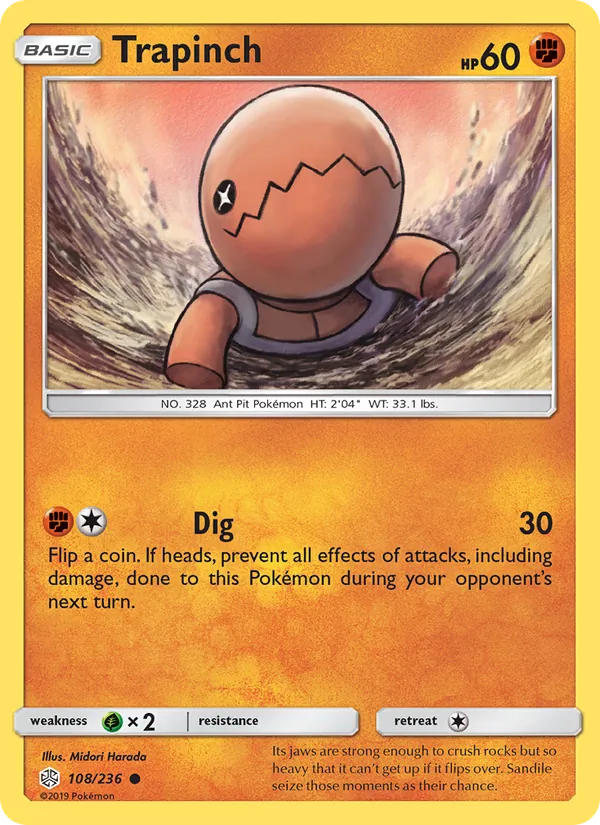 Trapinch card