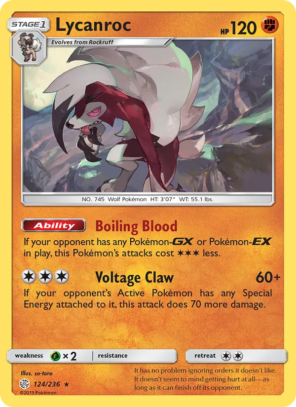 Lycanroc card