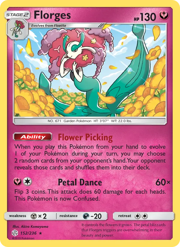 Florges Pokémon card