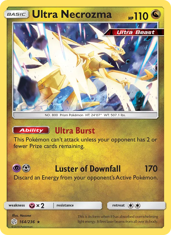 Ultra Necrozma Pokémon card