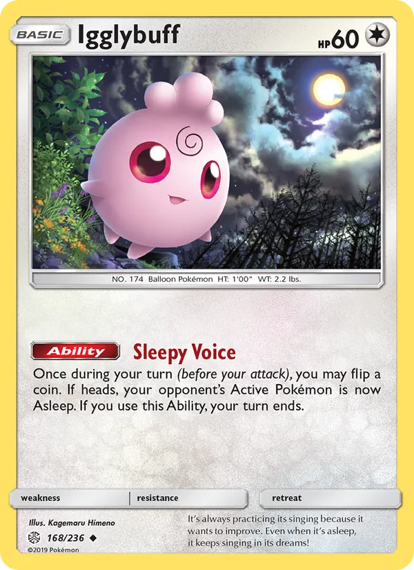 Igglybuff Pokémon card