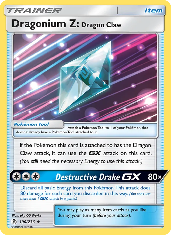 Dragonium Z: Dragon Claw card