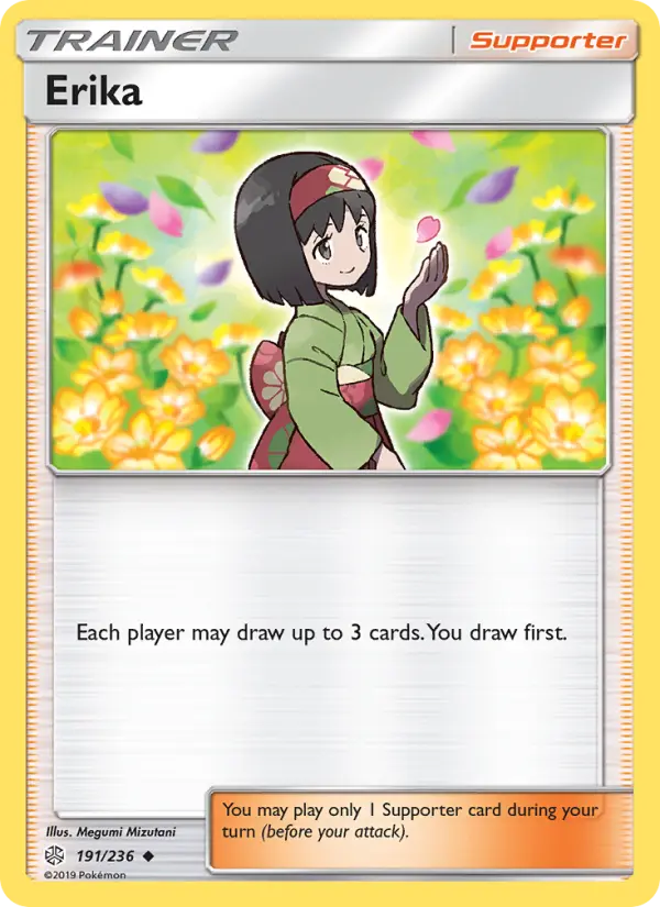 Erika Pokémon card